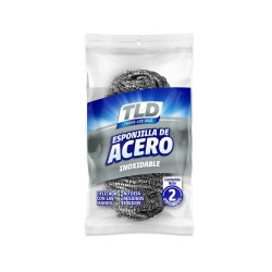 ESPONJILLA TLD ACERO x2