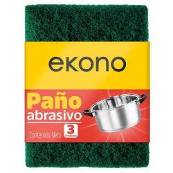 ESPONJA ABRASIVA VERDE...