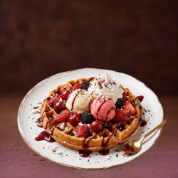 ⏳ Waffle Carmesí Premium...