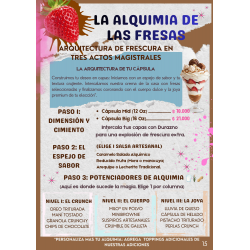 ✨Fresas para armar en capas...