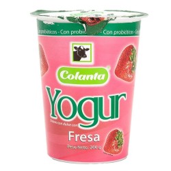 YOGURT VASO COLACTEOS FRESA