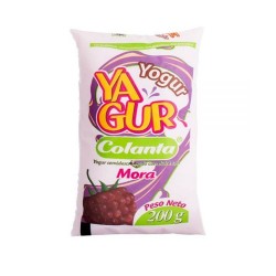 YAGURT COLANTA MORA BOLSA