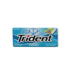 CHICLE TRIDENT FRESH MINT x18s
