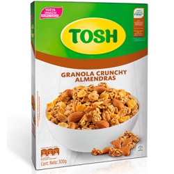TOSH GRANOLA CRUNCHY ALMENDRAS
