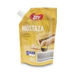 SALSA CON MOSTAZA ZEV 200G