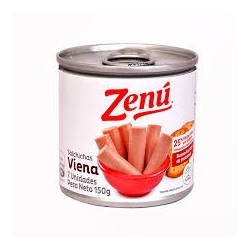 SALCHICHA VIENA ZENU X 150 G