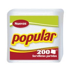 SERVILLETAS POPULAR x330