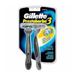 PRESTOBARB GILLETE 3 X 2 UND
