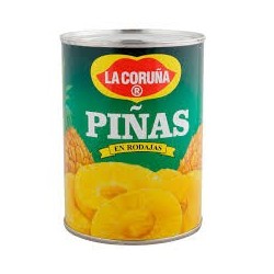 PIÑA EN RODAJAS X 600G