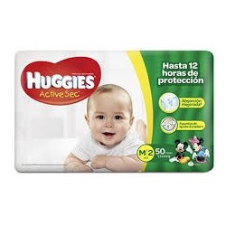 PAÑALES  HUGGIES ET-M-2