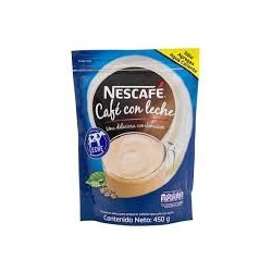CAFE NESCAFE CON LECHE x450grs