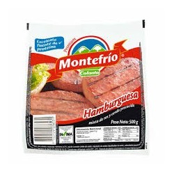 MONTE FRIO HAMBURGUESA X 500
