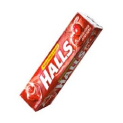HALLS CHERRY BARRA