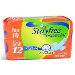 TOALLAS STAYFREE ALAS ADAPT...