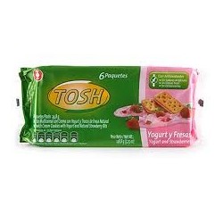 GALLETAS TOSH YOGURT Y FRESAS