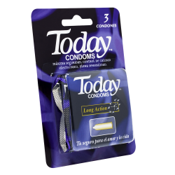 CONDONES TODAY X3 LONG ACTION
