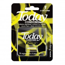 CONDONES TODAY X 3 PUNTO G