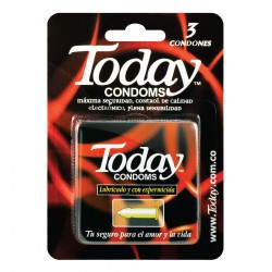 CONDONES TODAY X 3...