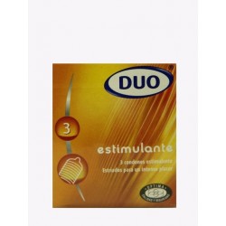 CONDONES DUO ESTIMULANTE X 3