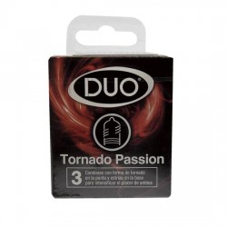 CONDONES DUO TORNADO PASION...