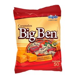 BIG BEN X 50 CARAMELOS
