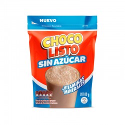 CHOCOLISTO SIN AZUCAR x180gr