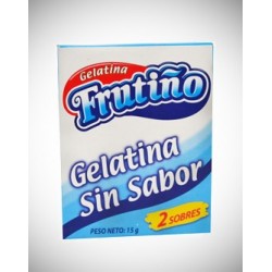 GELATINA SIN SABOR FRUTIÑO...