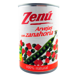 ARVEJA ZANAHORIA ZENU X 300...