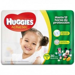 PAÑAL HUGGIES ETAPA 5 X30 UN