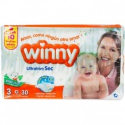 PAÑAL WINNY ETAPA 3 x30unds